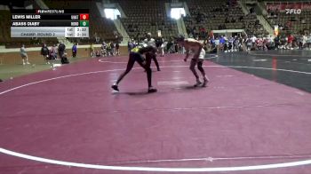 149 lbs Champ. Round 2 - Abass Diaby, Kennesaw State University vs Lewis Miller, Unattached