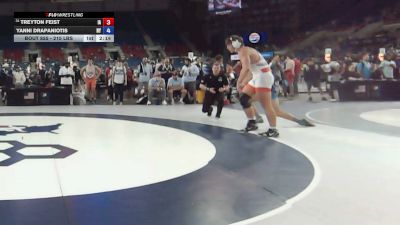 215 lbs Champ. Rd Of 128 - Treyton Feist, Iowa vs Yanni Drapaniotis, New York