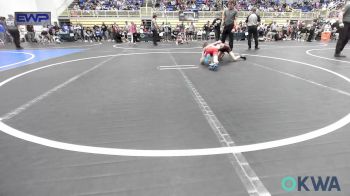 67 lbs Quarterfinal - Branson Burkhalter, Cleveland Takedown vs Drake Lear, Ft. Gibson Takedown Club