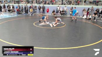 63 lbs X Bracket - Noah Miller, Mat-Su Matmen vs Jaxson Ebenezer, Soldotna Whalers Wrestling Club