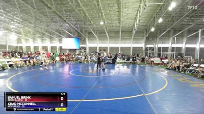 175 lbs Round 2 (8 Team) - Samuel Brink, South Dakota vs Chad McConnell, New Jersey