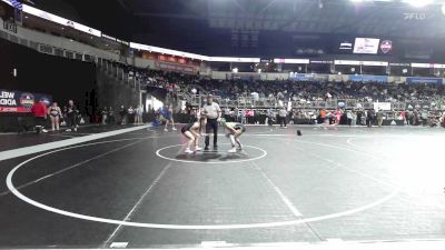 100 lbs Consolation - Gabrielle Vaughn, Lincoln High Girls vs Macie Kempker, Blair Oaks WC
