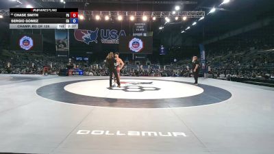 144 lbs Champ. Rd Of 128 - Chase Smith, Pennsylvania vs Sergio Gomez, California