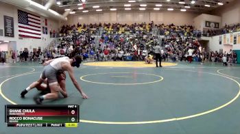 126 lbs Cons. Round 2 - Shane Chula, MANCHESTER vs Rocco Bonacuse, REVERE