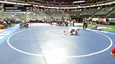 215-4A Quarterfinal - Cayetano Cushing, Bear Creek vs Matthew Zeck, Pueblo West