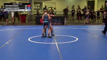 56 lbs Semis - Matthew Frodge, Contenders Wrestling Academy vs Maverick Paminto, Spring Hills Wrestling