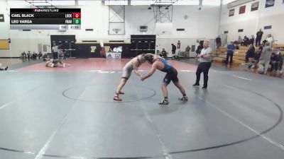 184Green lbs Final - Cael Black, Lock Haven vs Leo Varga, Franklin & Marshall