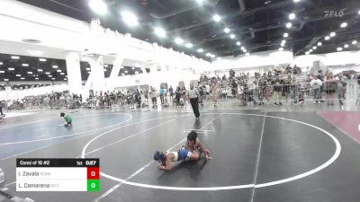 46 lbs Consi Of 16 #2 - Ivan Zavala, Team Coalinga vs Loki Camarena, So Cal Hammers