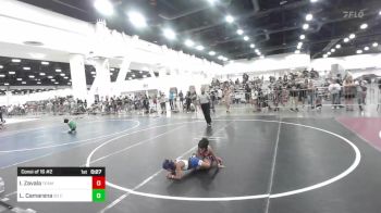 46 lbs Consi Of 16 #2 - Ivan Zavala, Team Coalinga vs Loki Camarena, So Cal Hammers