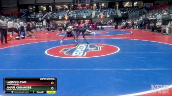 5A-106 lbs Quarterfinal - Amari Kinnamore, Woodland, Cartersville vs Landon Lewis, Jones County