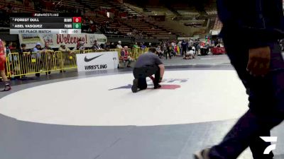 Schoolboys - 120 lbs 1st Place Match - Ethan Escobar, Granite Wrestling Club vs Joseph Moreno, Reign Wrestling Club