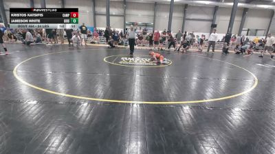 54 lbs Consolation - Kristos Katsifis, Camp Hill vs Jameson White, Gibsonia