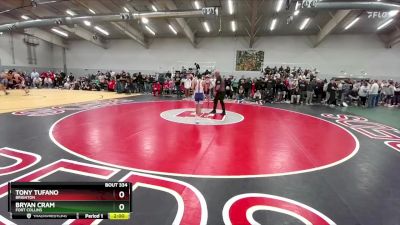 106 lbs Champ. Round 2 - Bryan Cram, Fort Collins vs Tony Tufano, Brighton