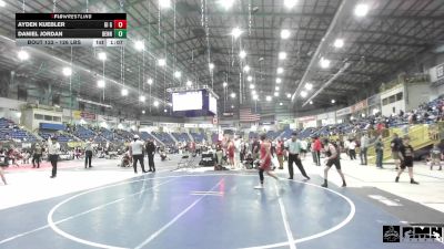 126 lbs Round Of 32 - Ayden Kuebler, GI Grapplers vs Daniel Jordan, Bennett WC