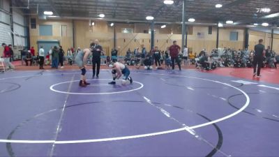 149 lbs Cons. Round 1 - Terran Manson, North Idaho College vs Braden Ruby, Corban University