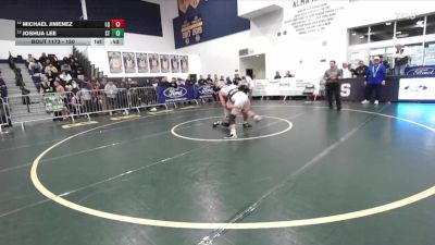150 lbs Cons. Round 1 - Michael Jimenez, La Quinta/LQ vs Joshua Lee, South Torrance