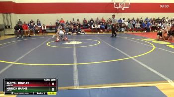 120 lbs Cons. Semi - Kinnick Harms, AP-GC vs Jariyah Bowles, AGWSR