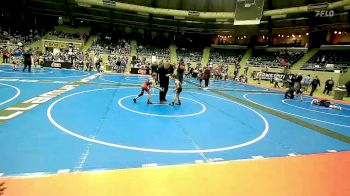 60 lbs Consolation - Tanner Turpin, Owasso Takedown Club vs Grayson Simpson, Hilldale Youth Wrestling Club