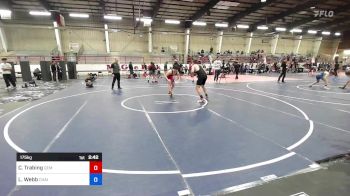 175 kg Quarterfinal - Cutter Trabing, Gem City Grapplers vs Logan Webb, Chain WC