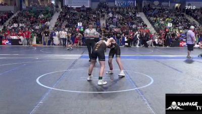 110 lbs Semifinal - Hudson Breese, Jaguar vs Cole Flower, Plainville Kids