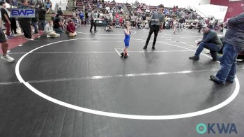 40-43 lbs Rr Rnd 5 - JJ Stolarzyk, Piedmont vs Lynnlee Johnston, Mannford Pirate Youth Wrestling