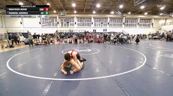 190 lbs 5th Place - Braydon Sohn, Conard vs Samuel Andrea, Xavier