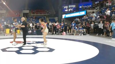 125 lbs Cons. Rd Of 64 - Cateri Yellowhawk, SD vs Kyla Lemora, AZ
