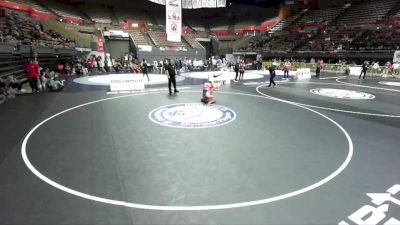 120 lbs Champ. Rd Of 16 - Ryu Davis, Merced High School Wrestling vs Ethan Gereige, Aftershock Wrestling