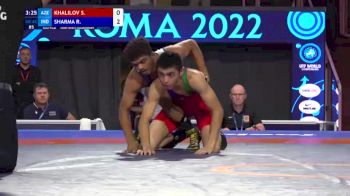 48 kg 1/2 Final - Said Khalilov, Azerbaijan vs Ronit Sharma, India