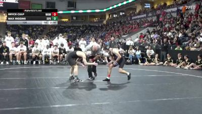 126 lbs Semis - Max Riggins, Southeast Polk vs Bryce Culp, Waukee Northwest