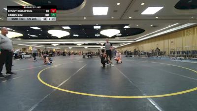 120 lbs Final - Brody Bellefeuil, Red Dot WC vs Kaiden Lim, War Room
