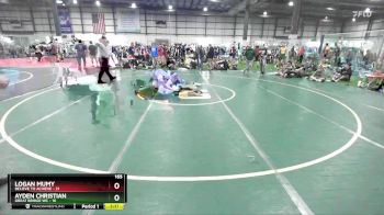165 lbs Round 2 (4 Team) - Ayden Christian, GREAT BRIDGE WC vs Logan Mumy, BELIEVE TO ACHIEVE