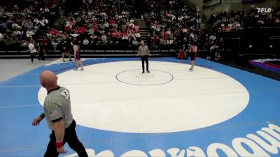 6A 144 lbs Champ. Round 1 - Tekoa Stotts, American Fork vs Kenneth Fink, Lehi