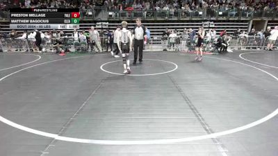 80 lbs Round Of 32 - Preston Mellage, Yale Street vs Matthew Bagocius, Clearview