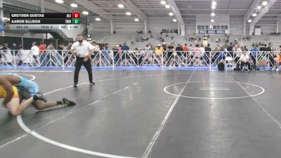 152 lbs Rr Rnd 1 - Greyden Gustas, Average Joes - HSB vs Aaron Ellison, Trinity Top Team - HSB