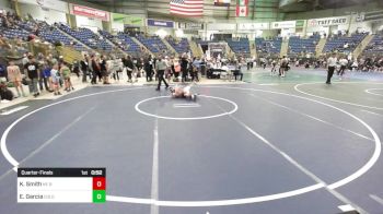 62 lbs Quarterfinal - Karson Smith, NE Boyz vs Edgar Garcia, Colorado Outlaws