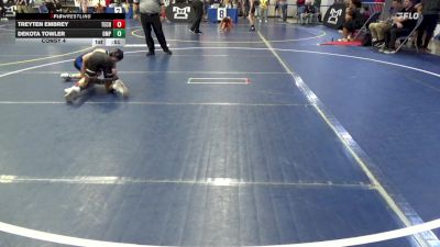 90 lbs Consy 4 - Treyten Embrey, Tech Fall Elite vs Dekota Towler, Omp