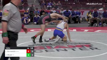 152 lbs Semifinal - Liam Scrivanich, Saucon Valley vs Jack Moyer, Chestnut Ridge