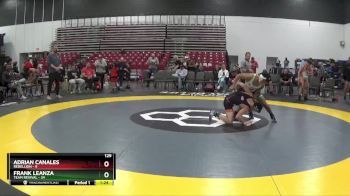 129 lbs Placement Matches (8 Team) - Frank Leanza, Team Revival vs Adrian Canales, Rebellion