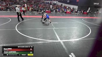95 lbs Champ. Round 2 - Evan Harmsen, Askren Wrestling Academy vs Elij Tibbs, Bayport