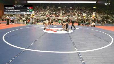 3A-126 lbs Semifinal - Ty Scarborough, Burns/Pine Bluffs vs Ryan Nutt, Pinedale