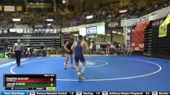 182 lbs Cons. Round 1 - Dakota Slocum, Humboldt vs Jacob Kuenzi, Sabetha