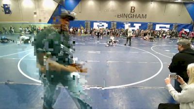 110 lbs Semifinal - Sifa Tafisi, Charger Wrestling Club vs Liam Harper, Wasatch Wrestling Club