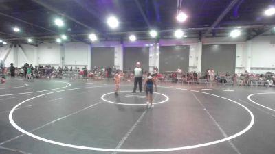 52 lbs Quarterfinal - Ricardo Arteche, El Paso Texas WC vs Aeries Monarrez, Tucson Cyclones