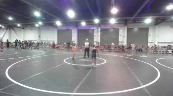 52 lbs Quarterfinal - Ricardo Arteche, El Paso Texas WC vs Aeries Monarrez, Tucson Cyclones