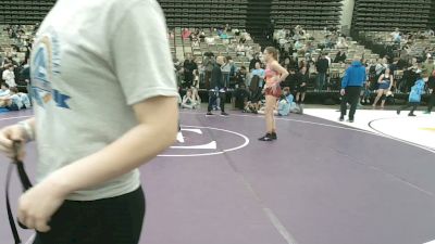 Consolation - Payton Hinkle, Misfits Girls Wrestling vs Layla Ortiz, Crash GWC