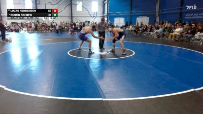 Elite 174 lbs Champ. Round 2 - Lucas Henderson, Upper Iowa vs Dustin Bohren, Loras