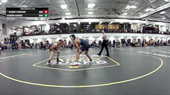 141 Freshman/Soph Semifinal - Caden Garza, Trine vs Jager Corliss, Adrian