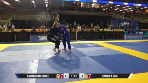 Jennifer A. Case vs Sa'idah Zeinab Durkee 2025 Pan Jiu Jitsu IBJJF Championship