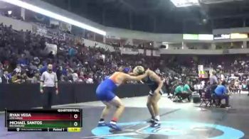 5A 285 lbs Quarterfinal - Michael Santos, Rio Rancho vs Ryan Vega, Los Lunas